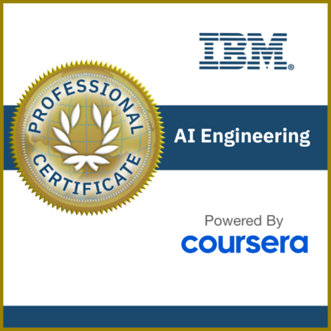 IBM AI Engineering Professional Certificate (V3) — credly badge
